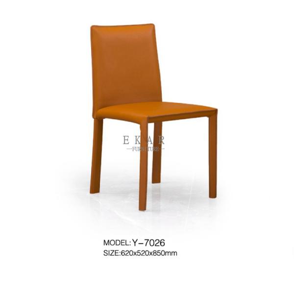 Italian Modern Design Restaurant Leather Dining Room Chair