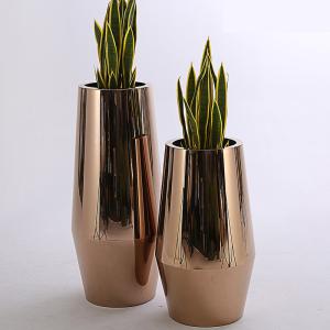 70cm And 90cm High Paint Odm Stainless Steel Pot Planter