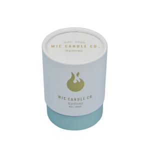 CMYK Cardboard Tube Packaging With Lid OEM Available Silk Printing