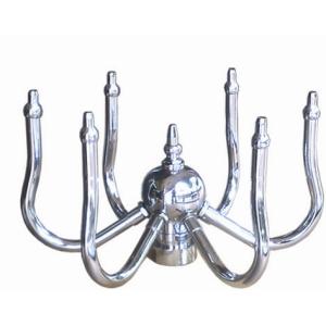 Brass Chrome 1" DN25 Rotating Fountain Nozzle