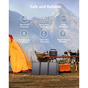 Convenient Foldable 30W Solar Panel Chargers For On The Go Charging