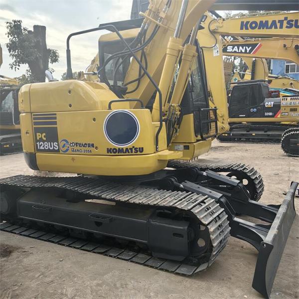 Japan Used Komatsu PC128 Excavator with Low Working Hours and Original Hydraulic Cylinder
