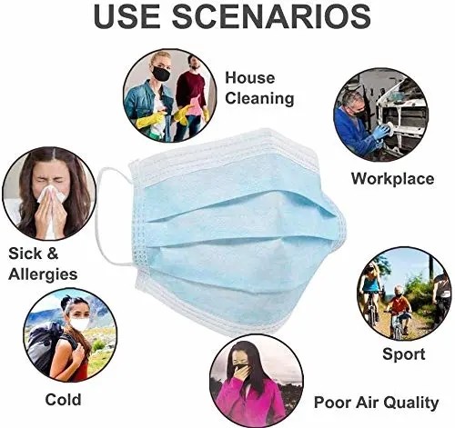 Adult Anti Pollution Dust Mask Medical Surgical Protection Anti Coronavirus