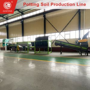 Continuous Germination Mix Production Line Soil Mixing System