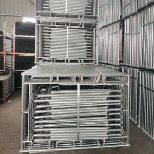 Multi Layer Scaffolding Fitting Walk Through Frame Solutions Vlock