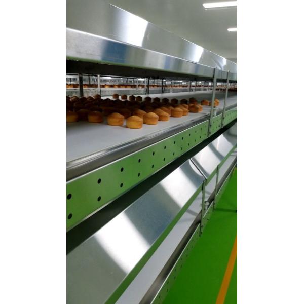 Straight Endless Belt Multi Layer Cooling Food Industry Conveyors