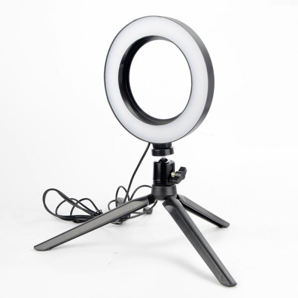 Buy Bluetooth Touch Panel 12W 6 Inch Ring Light With Tripod at wholesale prices