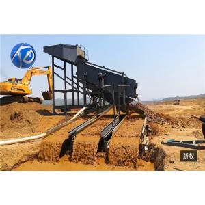 Small And Big Scale 30T/H Trommel Alluvial Gold Mining Machine Gold Sand