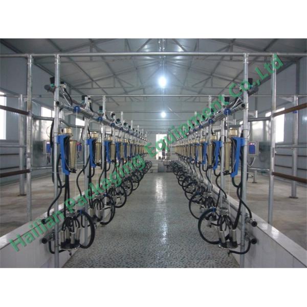 Cow Herringbone Milking Parlour Automatic Milk Cluster Removal System