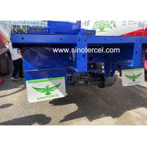 ISO/CCC/SGS Flatbed Trailer Semi Truck With Hydraulic Ramp