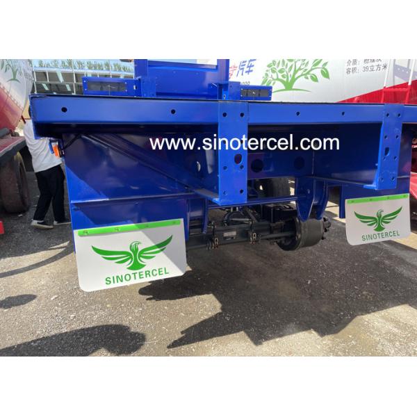 Buy ISO/CCC/SGS Flatbed Trailer Semi Truck With Hydraulic Ramp at wholesale prices