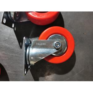 100mm Diameter 198LBS Capacity Swivel Medium Duty Casters With Covers