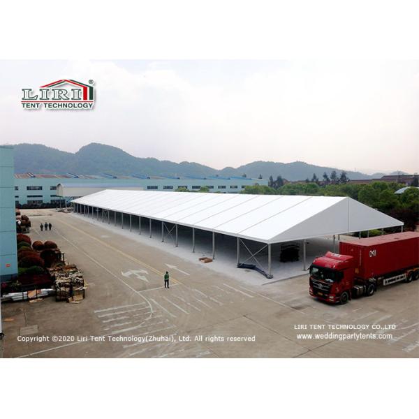 Buy Wind Resistant Clear Span 25x100m Temporary Warehouse Tent at wholesale prices