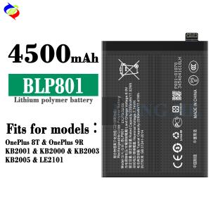 ODM/OEM Black 4500mAh BLP801 Mobile Phone Battery for OPPO OnePlus 8T OnePlus 9R