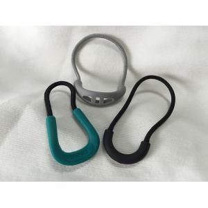 Unique U Shape Zip Fastener Puller , Promotional Zipper Pulls With String