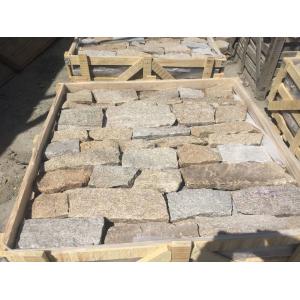 Yellow 2.5cm 3.5cm Limestone Random Stone Paving