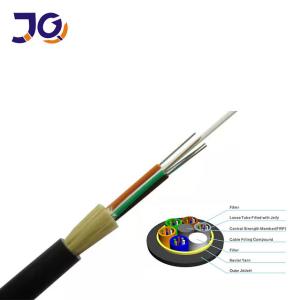 G655 Double Layer 300m Span ADSS Fiber Cable aerial Overhead