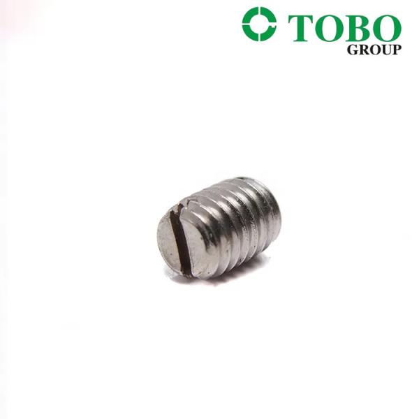 Buy Slotted Flat Point Grub Screws DIN551 Stainless Steel Slotted Set Screw with Flat Point at wholesale prices