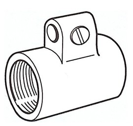 TOPELE Gi Conduit Accessories BS Electrical Conduit Malleable Earth Coupling