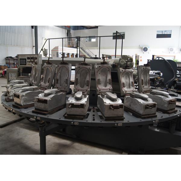 PVC Air Blowing Shoe Sandals Making Machine Rotary 120-200 Pairs/Hour