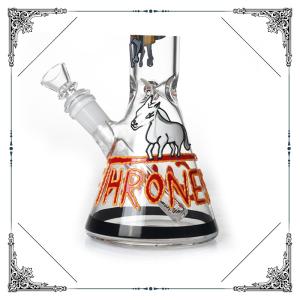 10 Inches Glass Art Bong Toabacco Heady Glass Water Pipe Mix Design Wholesale