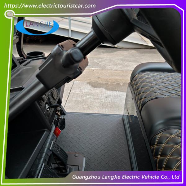 2 Seater Electric Car AC Motor Electric Golf Club Cart 48V Resort Cars For Hotel