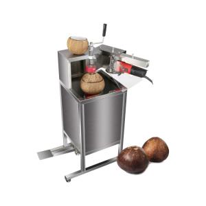Cheap price coconut fiber shell removing desheller coconut dehusking machine