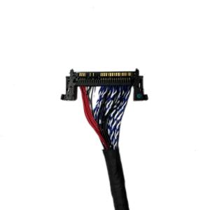 TV Custom Electronic Cables Flexible 450mm Dimension 500V DC