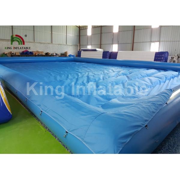 Giant Rectangular 20 X 15m Inflatable Swimming Pools Durable And Airtight