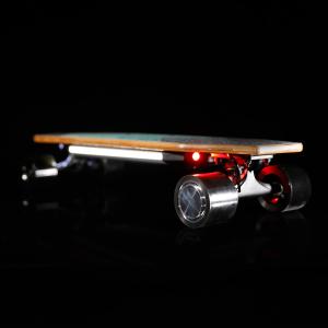 Quality Led Light Boosted Electric Skateboard IP64 Dustproof amd Waterproof Level for sale