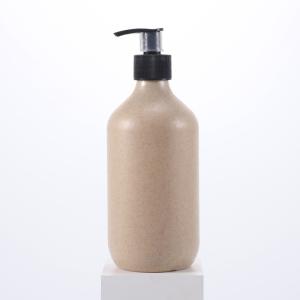 Empty Biodegradable Plastic Bottles Shampoo 10.5oz 300g 500g UV Printing