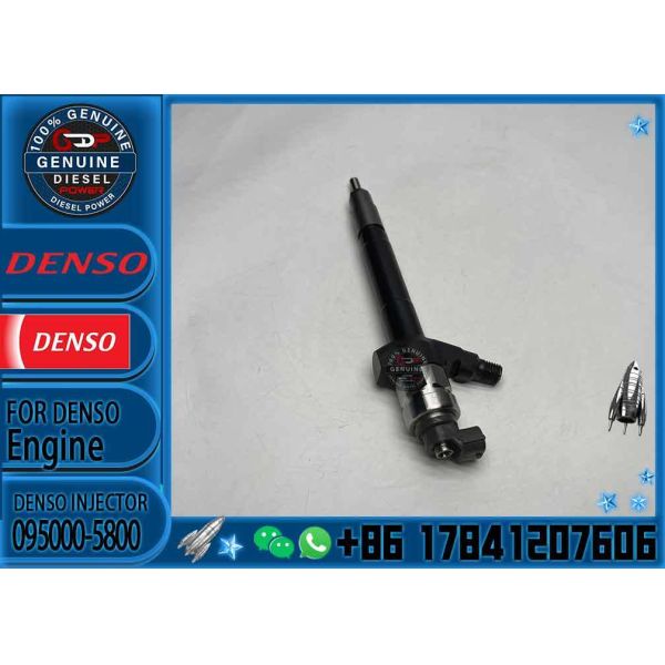 Diesel Engine Spare Parts Common Rail Fuel Injector 6C1Q-9K546-AC 095000-5800 for Ford Transit 2.2 TDCl