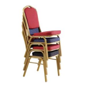 Quality Stackable Metal Banquet Chair for Hotels Restaurants 5kg for sale