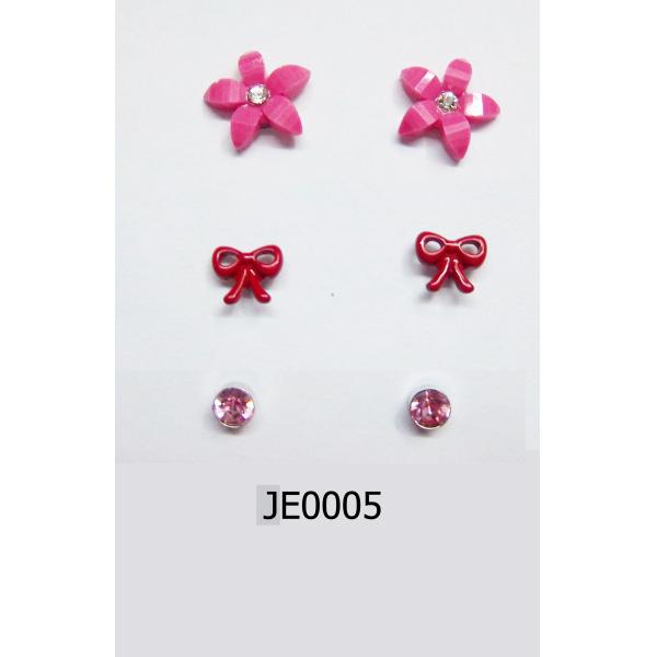 Buy flower stud earring set at wholesale prices