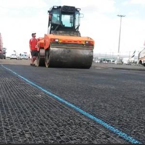 Anti Slip 30kn Plastic PP Biaxial Geogrid Road Construction Material