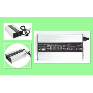 Quality Automatic 12A 60V Battery Charger With Black / Silver Aluminum Case For E - Motorcycles for sale