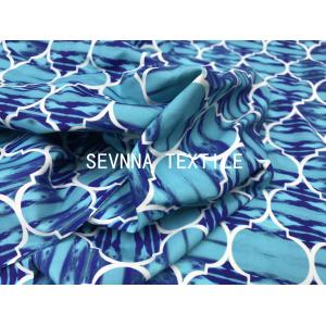 Moisture Wicking Yoga Wear Fabric Double Printing Patterns