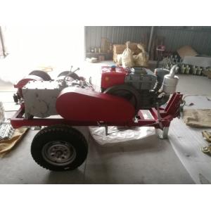 Industrial Engine Driven Winch , Portable Heavy Duty Diesel Engine Hoist