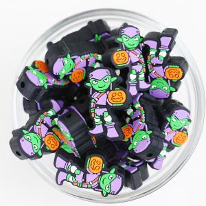Halloween Series Silicone Focal Beads DIY For Pen Keychains