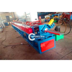 PLC Hydraulic Cutting 310mm Door Frame Roll Forming Machine