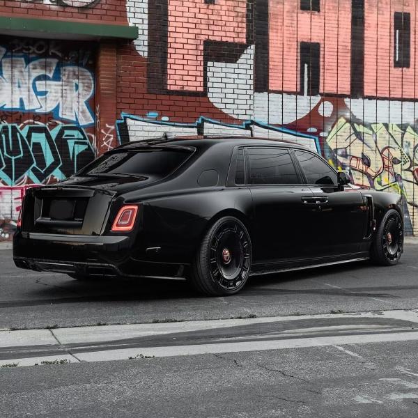 RR11 Rolls Royce Phantom Body Kit MSY Style Front And Rear Bumper Spoiler On Hood