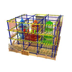 Children'S Indoor High Ropes Course Park Equipment