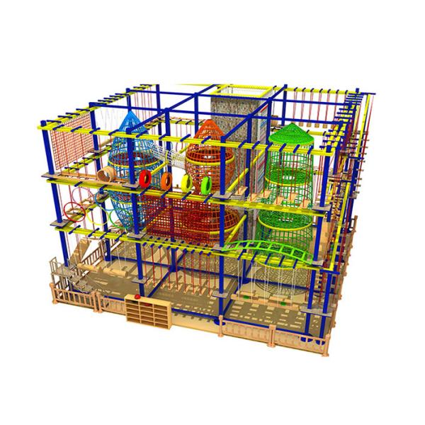Buy Children'S Indoor High Ropes Course Park Equipment at wholesale prices