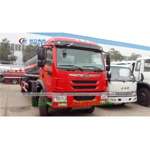FAW 6X2 Chemical tanker delivery Truck For Hydrochloric Acid