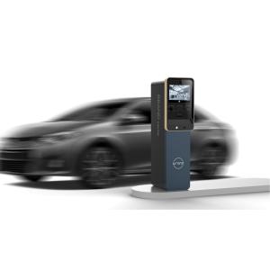 Parking payment kiosk with cash acceptor and card reader