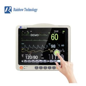12.1 Inch Lcd Screen 6 Parameters Patient Monitor With Mobile Optional Touch