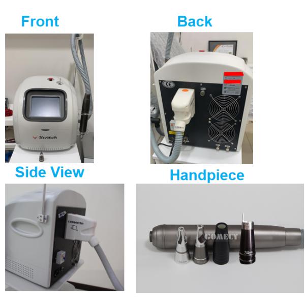 Nd Yag Tattoo Removal Carbon Peel Skin Care Picolaser Machine Q Switched