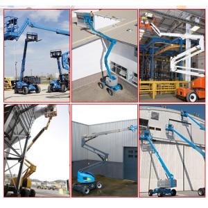 New Electric Articulated Lift Boom Arm Platform Telescopic Aerial Working Man