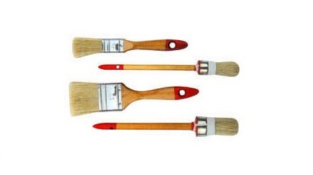 Buy White 2 Inch Natural Bristle Brush Lacquer Paint Brush at wholesale prices