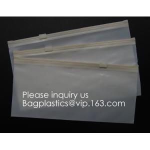 Biodegradable compostable Double Zipper Bag Ldpe Cartoon Zip lockk Bag With Logo